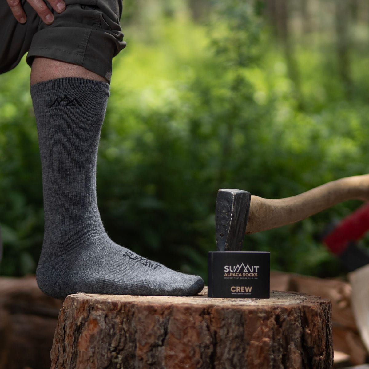 Alpaca Crew Socks